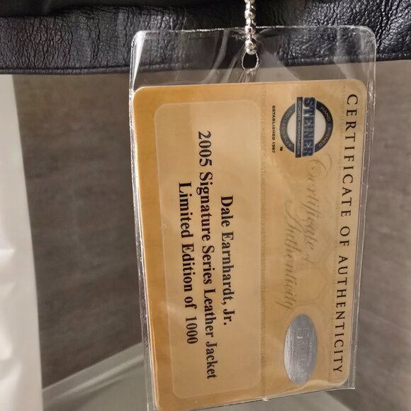 Dale Earnhardt Jr., Autographed, Signature Series, Large, Leather Jacket - Picture 8 of 11